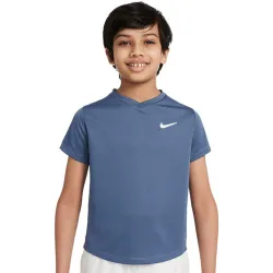 Детская футболка Nike DF VICTORY SS TOP Темно-синий 128-137 (CV7565-493 128-137) - Robinzon.ua