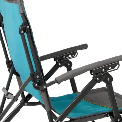 Кресло раскладное Uquip Becky Blue/Grey (244026) - Robinzon.ua