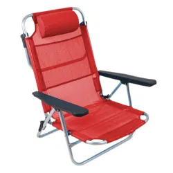 Кресло раскладное Bo-Camp Monaco Red (1204798) - Robinzon.ua