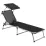 Ліжко розкладне Bo-Camp Sun Lounger With Sunscreen 5 Positions Black (1304460) Ліжко розкладне Bo-Camp Sun Lounger With Sunscreen 5 Positions Black (1304460) - Robinzon.ua