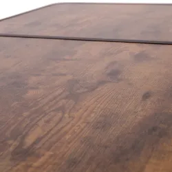 Стол Bo-Camp Greene 120x60 cm Black/Wood look (1404210) - Robinzon.ua