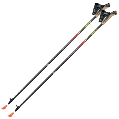 Палки для скандинавской ходьбы Gabel FX-75 Snake Carbon 120 Dual Spike (7008351011200) - 4 - Robinzon.ua