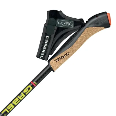 Палки для скандинавской ходьбы Gabel FX-75 Snake Carbon 120 Dual Spike (7008351011200) - 2 - Robinzon.ua