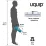 Стіл Uquip Handy Silver (244110) - 3 Стіл Uquip Handy Silver (244110) - 3 - Robinzon.ua