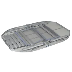 Стіл Bo-Camp Premium Oval 120x80 cm Grey (1404420) - Robinzon.ua