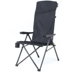 Крісло розкладне Uquip Justy XL Black (244053) - Robinzon.ua