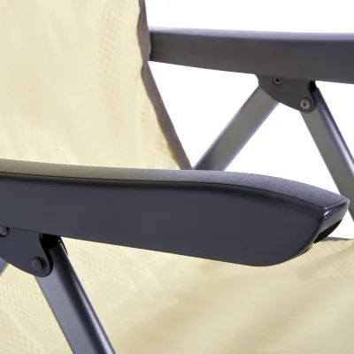 Кресло раскладное Uquip Justy XL Sand/Grey (244045) - 5 - Robinzon.ua