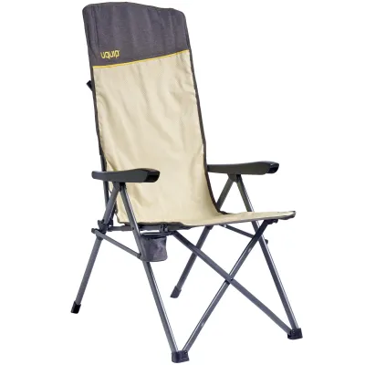 Кресло раскладное Uquip Justy XL Sand/Grey (244045) - 6 - Robinzon.ua