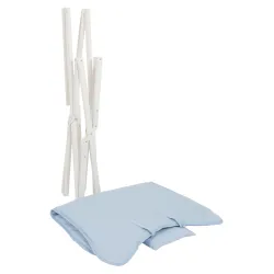 Крісло розкладне Bo-Camp Gordes L Pastel Blue (1200371) - Robinzon.ua