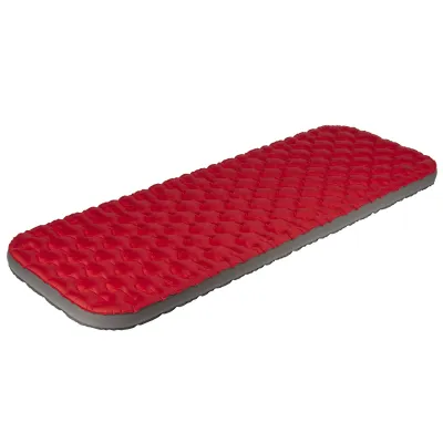 Килимок надувний Bo-Camp Box 195x66x9 cm Grey/Red (3106650) - 2 - Robinzon.ua