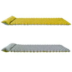 Килимок надувний Wechsel Coreo Double-Tube TL Lemon/Grey (233122) - Robinzon.ua
