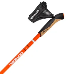 Палки для скандинавской ходьбы Gabel X-1.35 Active Knife Red/Orange 120 (7009361151200) - Robinzon.ua