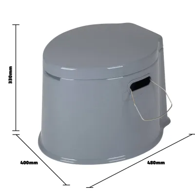 Біотуалет Bo-Camp Portable Toilet 7 Liters Grey (5502800) - 6 - Robinzon.ua