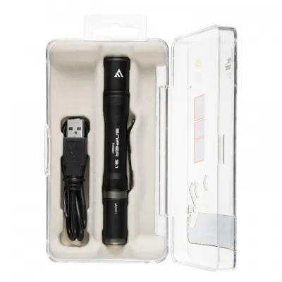 Ліхтар тактичний Mactronic Sniper 3.1 (130 Lm) USB Rechargeable Magnetic (THH0061) - Robinzon.ua