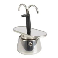 Кавоварка Bo-Camp Stainless Steel 2-cups Silver (2200545) - Robinzon.ua