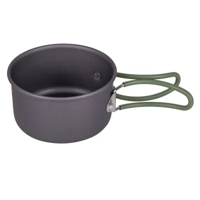 Набір посуду Bo-Camp Explorer 2 Pieces Hard Anodized Anthracite / Green (2200240) - 5 - Robinzon.ua