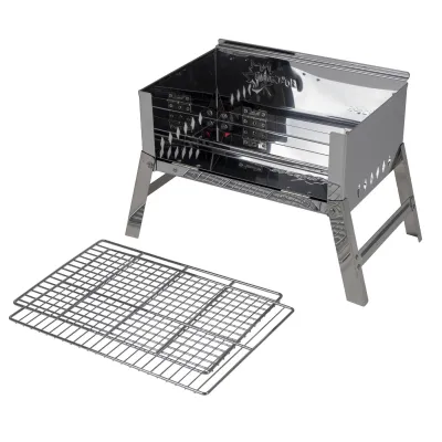 Гриль вугільний Bo-Camp Compact Delux Silver (8108360) - 3 - Robinzon.ua