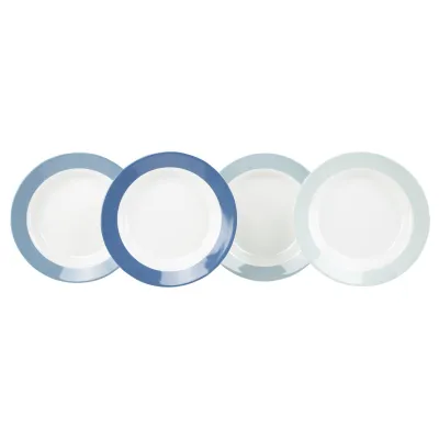 Набір тарілок Gimex Deep Plate Colour 4 Pieces 4 Person Sky (6910101) - 1 - Robinzon.ua