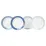Набір тарілок Gimex Deep Plate Colour 4 Pieces 4 Person Sky (6910101) - 1 - Robinzon.ua