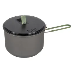 Кастрюля Bo-Camp Explorer Hard Anodized 1L Grey/Green (2200236) - Robinzon.ua