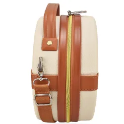 Бьюті-кейс Semi Line 5L Ecru/Brown (T5670-1) - Robinzon.ua