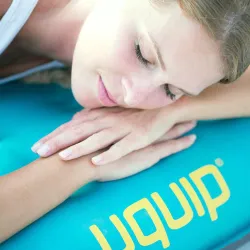 Матрас надувной Uquip Betty Double Petrol/Grey (243108) - Robinzon.ua