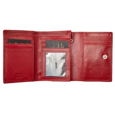 Гаманець жіночий шкіряний Semi Line RFID Red (P8272-2) - 4 - Robinzon.ua