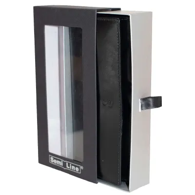 Гаманець жіночий шкіряний Semi Line RFID Black (P8264-0) - 3 - Robinzon.ua