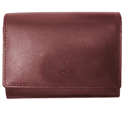 Гаманець жіночий шкіряний Semi Line RFID Dark Red (P8263-2) - 2 - Robinzon.ua