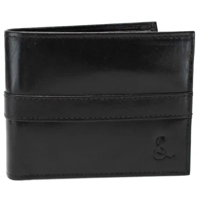 Портмоне чоловіче шкіряне Semi Line RFID Black (P8265-0) - 4 - Robinzon.ua