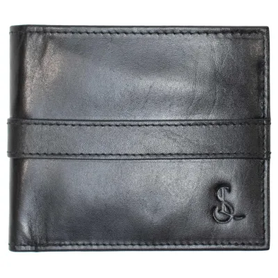 Портмоне чоловіче шкіряне Semi Line RFID Black (P8265-0) - 1 - Robinzon.ua