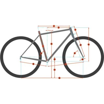 Велосипед гравийный Kona Rove AL/DL, 28", 2024, Plum, 54 см (KNA B36RVAD54) - 1 - Robinzon.ua