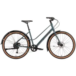 Велосипед міський Kona Coco 2022, Gloss Dragonfly Green, 27,5" (2000999758645) - Robinzon.ua