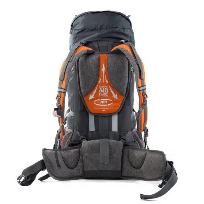 Рюкзак туристичний Naturehike 70 + 5 л  помаранчевий NH70B070-B - 2 - Robinzon.ua