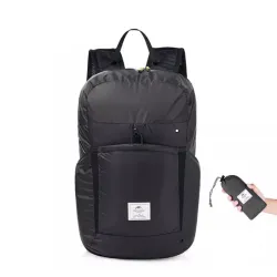 Складний рюкзак Naturehike Ultralight 22 л чорній NH17A017-B - Robinzon.ua