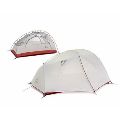Двухместная палатка Naturehike Star River 2 полиэстер 210T серый NH17T012-T. - 1 - Robinzon.ua
