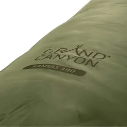 Спальний мішок Grand Canyon Kansas 190 0°C Capulet Olive Left (340019) - Robinzon.ua