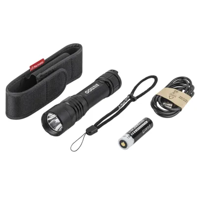 Ліхтар тактичний Mactronic Black Eye 1100 (1100 Lm) USB Rechargeable (THH0043) - 6 - Robinzon.ua
