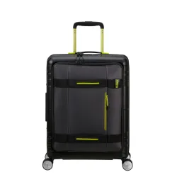Валіза 55 см HELLO CABIN BLACK/LIME - Robinzon.ua