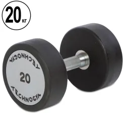Гантель 20 кг цільна поліуретанова TECHNOGYM - Robinzon.ua