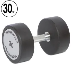 Гантель 30 кг цільна поліуретанова TECHNOGYM - Robinzon.ua