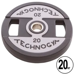Диск прогумований 20 кг на гриф 50 мм TECHNOGYM TG-1837-20 - Robinzon.ua