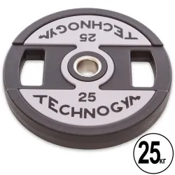 Диск обгумований 25 кг на гриф 50 мм TECHNOGYM TG-1837-25 - Robinzon.ua