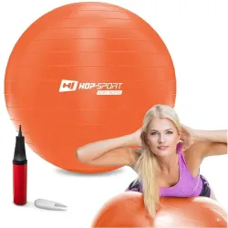 Фітбол 65 см Hop-Sport R065 оранжевий - Robinzon.ua