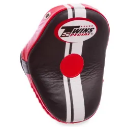 Лапа вигнута для боксу та єдиноборств TWINS PML14 розмір 27x20x10 см чорний-червоний - Robinzon.ua