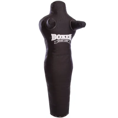 Манекен тренировочный для единоборств BOXER 1021-02 черный - Robinzon.ua