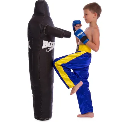 Манекен тренировочный для единоборств BOXER 1021-02 черный - 5 - Robinzon.ua