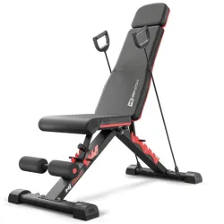 Скамейка универсальная с эспандерами Hop-Sport HS-2080HB тренировочная - Robinzon.ua