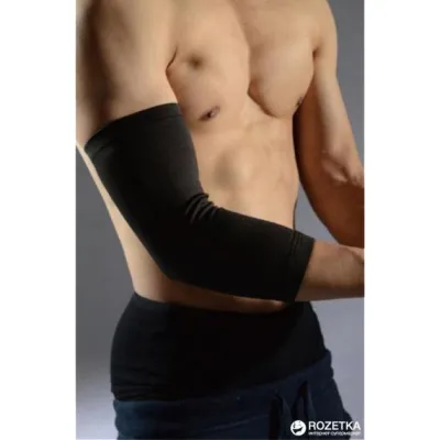 Фіксатор ліктя. Налокітник LiveUP ELBOW SUPPORT чорний L/XL LS5771-LXL - 1 - Robinzon.ua