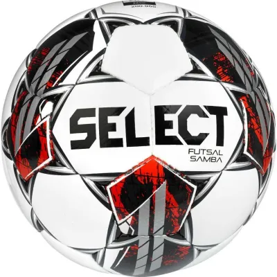 Мяч футзальный Select Futsal Samba v22 белый/серебристый размер 4 (106346-402-4) - Robinzon.ua